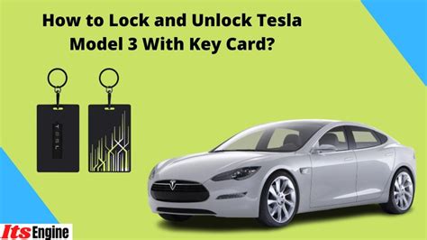 unlock Tesla with card